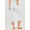 thumbnail image 2 of Woman Within Plus Size Stretch Denim Five-Pocket Capri Jeans, 2 of 3