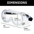 thumbnail image 4 of Lunettes de Protection Anti-Buée à Rayons - Lot de 10, 4 of 15