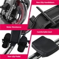thumbnail image 4 of Murtisol No Electricity Required Water Rowing Machine with Inclined Water Tank Indoor Water Rower Adjustable Resistance LCD Monitor Home Gym Equipment for Whole Body Exercise Cardio Training Easy Move, 4 of 7