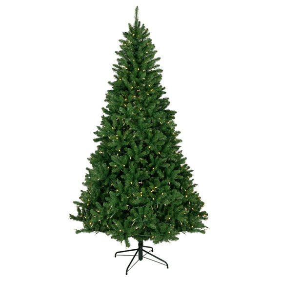 Northlight 7.5' Pre-Lit Manchester Pine Instant Connect Artificial Christmas Tree Dual LED Lights