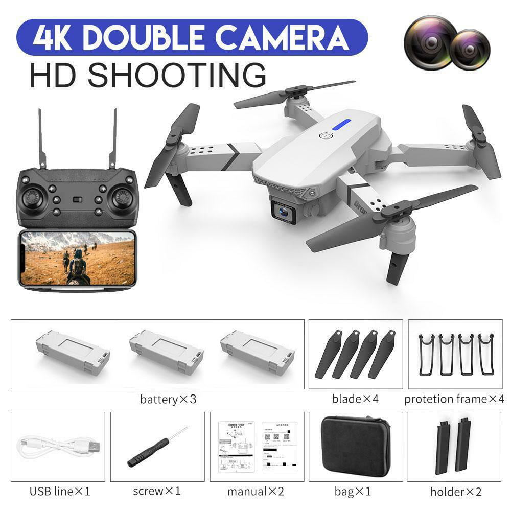 Gesture Selfie Drone w/ 1080P Camera WIFI FPV LED RC Quadcopter Q5O2 Xmas Gift 