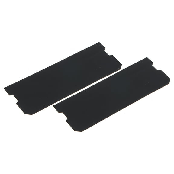 Uxcell 2 Pack Laptop Memory Heatsink Black Copper NB02 Standard Version Heat Sink,67*26*0.2mm Copper Tone