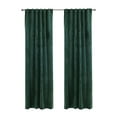 thumbnail image 6 of Loft Living Sicily Room Darkening Dual Header Indoor Curtain 50 x 95 in Green, 6 of 6