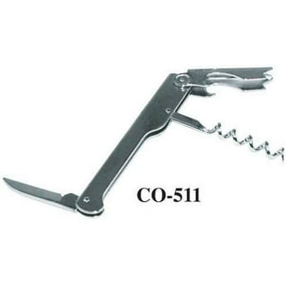 Winco CO-902 Twist & Out Chrome-Plated Can Opener 8-3/4 inch Long, with Crank Handle