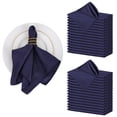 thumbnail image 1 of CNKOO 30Pcs Satin Dinner Napkins Reusable Folding Solid Color Table Napkin for Wedding Banquet Party Restaurant, 1 of 6