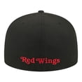 thumbnail image 4 of Men's New Era  Black Detroit Red Wings Zamboni 59FIFTY Fitted Hat, 4 of 7