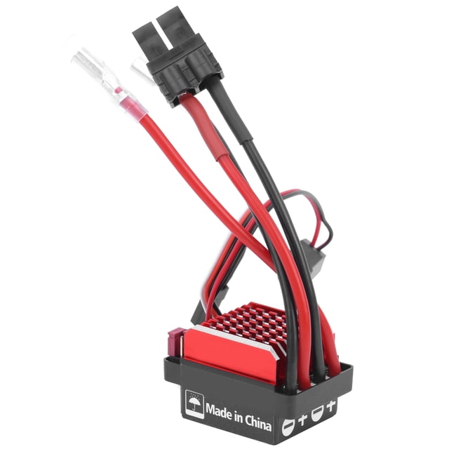 Bidirectional ESC, Aluminum Alloy Heat Dissipation, Multiple Protections for RC Crawler Car, 1/10 RV Overland Car