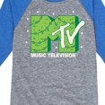 thumbnail image 3 of MTV - MTV Christmas Tree - Toddler & Youth Raglan Graphic T-Shirt, 3 of 4