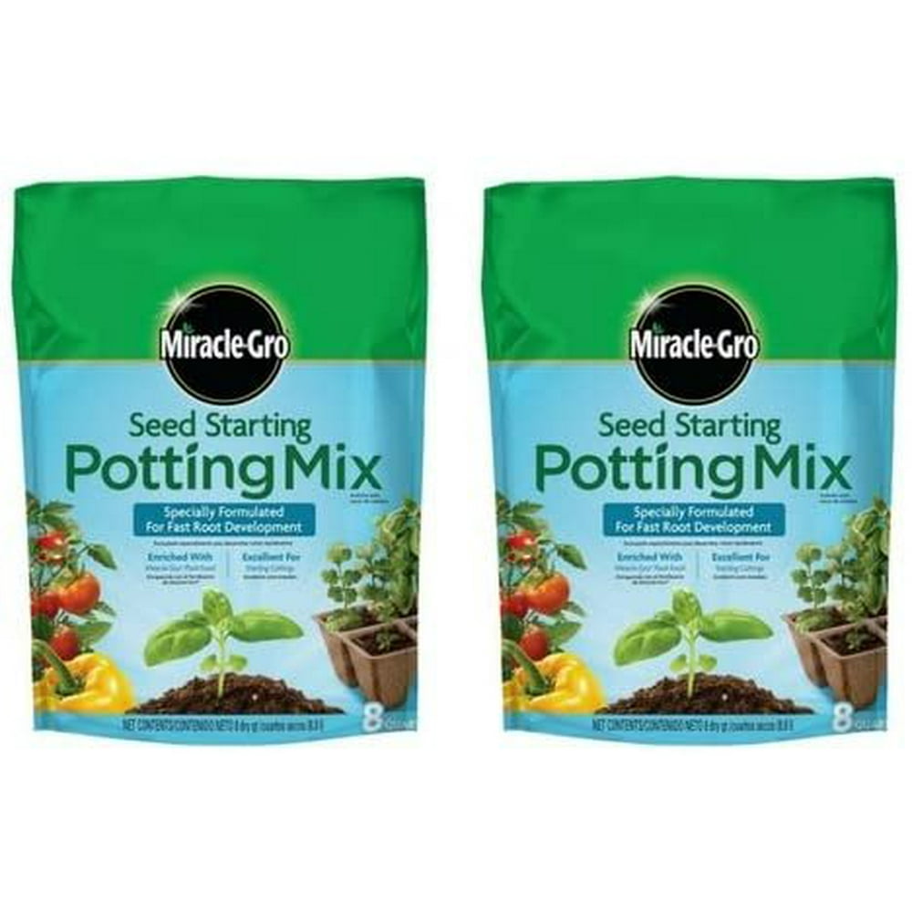 MiracleGro Seed Starting Potting Mix, 8Quart (currently ships to