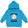 thumbnail image 2 of Inktastic Baseball Fan Quote Boys Sports Ball Toddler Hoodie, 2 of 4