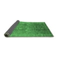 thumbnail image 2 of Ahgly Company Indoor Rectangle Oriental Emerald Green Industrial Area Rugs, 2' x 5', 2 of 4