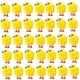 thumbnail image 1 of 60 pollitos de Pascua, mini pollitos de Pascua, pollitos de chenilla de Pascua amarillos, decoración de primavera para el hogar y el jardín, decoración de Pascua, 1 of 5