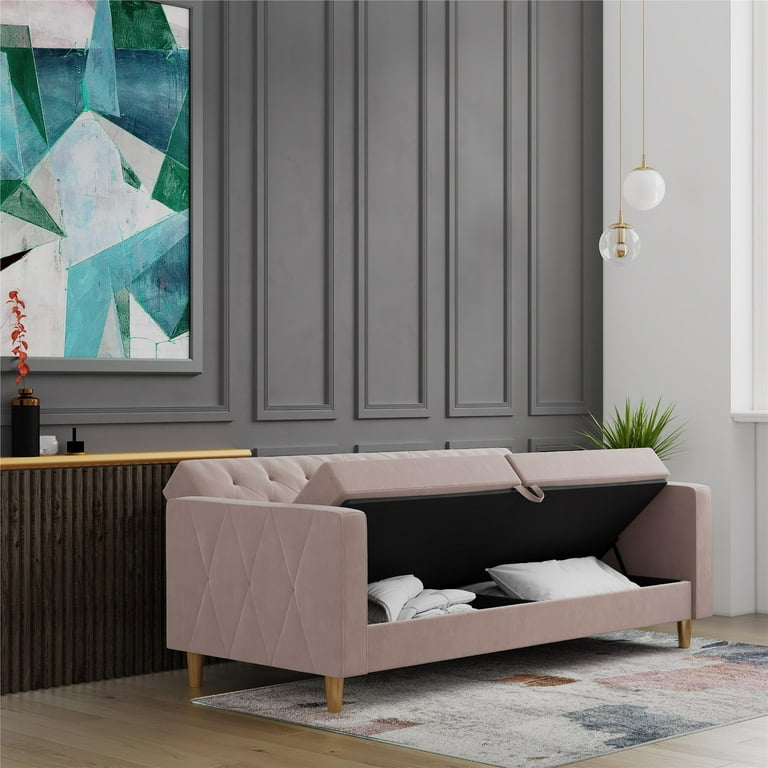 CosmoLiving Liberty Modern Tufted Studio Apartment Sofa Bed with