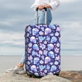 thumbnail image 6 of Picia flower Skull starry sky Luggage Protector Cover Thicken Suitcase Protector Cover Fit 18-32 Inch Luggage-Medium, 6 of 9