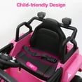 thumbnail image 3 of FUNTOK 24V 2 Seater Electric Ride on Toys for Big Kids w/ 20 " Large Seat, 4 x 200W Motors, 2WD/4WD Switchable Ride on UTV Dump Truck w/ Dump Bed, Remote Control, LED Lights, Bluetooth & Music, 3 of 8