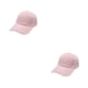 thumbnail image 1 of Gorras de béisbol Qarigey invierno Espesar Artificial Sólido Cálido Sombrero mujer Gris 56-60cm 2piezas, 1 of 6