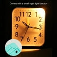 thumbnail image 3 of Jangslng Non Ticking Alarm Clock Battery Powered Silent Bedside Clock Night Light Easy to Read Loud Enough Travel Clock for Heavy Sleepers Kids Elderly, 3 of 8