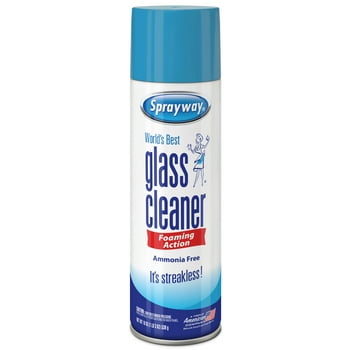 Sprayway Glass Cleaner Aerosol, 19 Oz
