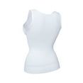 thumbnail image 4 of SAYFUT Womens Shapewear Tank Top Seamless Slimming Tummy Control Cami Shaper Vest with Removable Pads M-3XL, 4 of 5