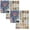 Blue 2Pack, variant on 2Pcs 1360+ Pcs Realistic Embroidery Sticker Book Self Soft 3D Embroidery Flat Stitching Style Decals For Junk Journals & Scrapbooking Office Craft Stationery