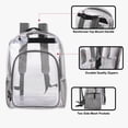 thumbnail image 4 of Trailmaker Carrying Case (Backpack) Notebook, Gray, 4 of 9