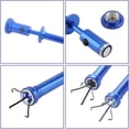 thumbnail image 3 of Recogedor magnético de garra (azul), flexible, con luz LED, plegable y de largo alcance, para recoger basura pequeña del fregadero., 3 of 5