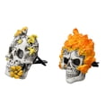 thumbnail image 4 of 2 clips decorativos para ventilación de aceite esencial de calavera para coche, para aromaterapia y perfume., 4 of 14