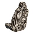 thumbnail image 2 of Wukai Leopard And Zebra1 Full Set Car Seat Covers with Soft Padding Universal Auto Front Seats Protector and Cushion Mat, 2 of 5