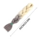 thumbnail image 3 of Fiudx Extensiones de Cabello Trenzado de 24 Pulgadas, Fibra Sintética de Alta Temperatura, Cabello Trenzado Preestirado, Liviano y Cómodo, Ideal para Trenzas y Pelucas, Peinados de Bricolaje, Fiesta, 3 of 3