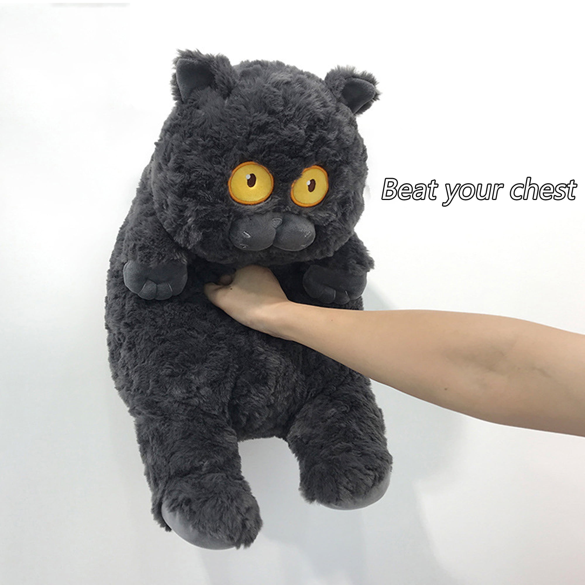  Black Cat Stuffed Animal-16 Black Cat Plush Toy, Black Cat  Plush Pillow, Cute Soft Plush Cat Plushie Stuffed Cat Toys, Cat Plush  Pillows Toy Doll Decoration Doll Gift For Kids