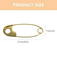 thumbnail image 2 of Large Safety Pins 22cm Oversized Dining Room Wall Decor Decorative, 2 of 8