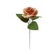 thumbnail image 2 of Tallos de rosas artificiales con hojas para ramo de boda, acento floral decorativo | Flor de tela realista para decoración del hogar, 2 of 6