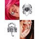 thumbnail image 3 of Silvora Spider Ear Cuff para hombres y mujeres Pendientes abiertos de plata esterlina Joyería de oreja ajustable sin perforación para Halloween Cosplay Fiesta, 3 of 8