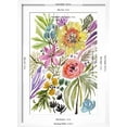 thumbnail image 5 of Art.com Happy Flowers II Art Print by Karen Fields, White Frame Wall Art, 17" x 23", 5 of 5