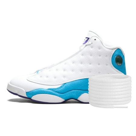 

Proof Culture | Compatible with Jordan 13 Laces | Replacement Laces - White Round Shoe Laces Round Athletic Shoe Laces Jordan Shoe Laces - White 63 inches - (160 cm)