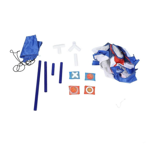Cornhole Set with Sandbags Toss Rings Parents Children Interaction Indoor Outdoor Throwing Game for Lawn Backyard NO.7888 3