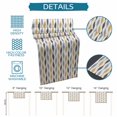 thumbnail image 6 of Yellow Grey Striped Table Runner 90 Inches, Modern Abstract Geometric Stripes Bed Runner Dresser Scarves Tabletop for Indoor Outdoor Parties/Ceremony/Banquet, 13" x 90", 6 of 9