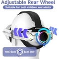 thumbnail image 7 of GAEKOL RGB Head Strap with Battery for Meta/Oculus Quest 3/Quest 3S 10000mAh Battery Pack for Extended 8H of Playtime, Fast Charging VR Power Adjustable Elite Strap Enhanced Support and Balance in VR, 7 of 7