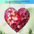 thumbnail image 5 of Valentine's Heart Hanging Decor under $5! Yannianjz Valentine's Day Colorful Heart 2D Acrylic Pendant, Garden Party Decoration Supplies for Indoor and Outdoor Festive Events, 5 of 6