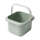 thumbnail image 1 of Baño de pies portátil con asa, bañera de hidromasaje para pies, masaje de pies, spa para pies Verde, 1 of 9