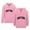1#Pink, variant on Byoo Toddler Girls Hoodie New York Print Zipper Hooded Sweatshirt Long Sleeve Pullover Top