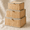 Wooden Beige, variant on Wooden Beige Storage Chests & Boxes, Set Of 3 Woven Lined Baskets With Lids