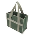 thumbnail image 2 of Wide Mouth Tool Bag, Waterproof OD Green  Tool Storage Bag, Durable Multi Functional Large Capacity Handbag, Electrician Hardware Tool Organizer Case For Wrench, Plier, Nails, 2 of 8