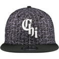 thumbnail image 2 of Men's New Era Black Chicago White Sox City Connect 9FIFTY Snapback Hat, 2 of 6