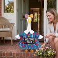 thumbnail image 7 of AZXY Back‑to‑School Porch Goose Outfits, Porch Goose Clothes, 23" Goose Costume Dress for Cement & Plastic Porch Goose Statue, Seasonal Duck Clothes, Outdoor Yard Lawn Garden Porch Statue Decor, 7 of 7