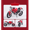 thumbnail image 2 of Ducati 696 1:18 Motorcycle Model Toy Motorcycle with Base, 2 of 2