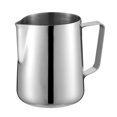 thumbnail image 1 of 1pc 150ML Stainless Steel Pull Flower Pot Milk Cup Kettle Coffee Milk Cups and Saucers (Silver), 1 of 4