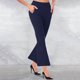 thumbnail image 1 of Pantalones KIHOUT para mujer, tallas grandes, pantalones de vestir, pantalones de trabajo de cintura alta, pantalones casuales de oficina elásticos., 1 of 7