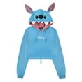 thumbnail image 4 of Lilo And Stitch Stitch Cropped Novelty Hoodie, 4 of 4