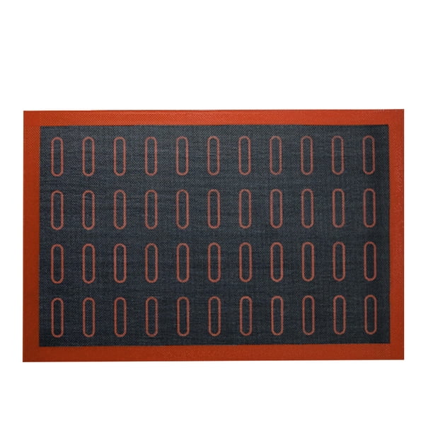 Kearding Alfombrilla antiadherente para hornear galletas, resistente a altas temperaturas, almohadilla de silicona para horno, utensilios para hornear, Cocina y Comedor No.09